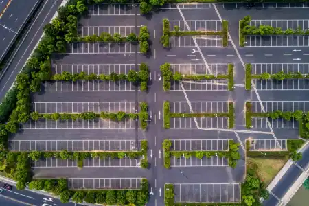 Commercial Parking Lot